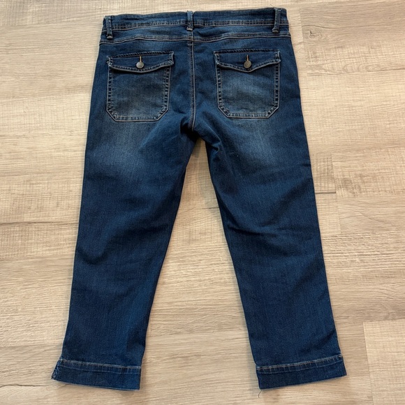 One 5 One Mid-Rise Capris Size 10/30 One Five One - Picture 4 of 6